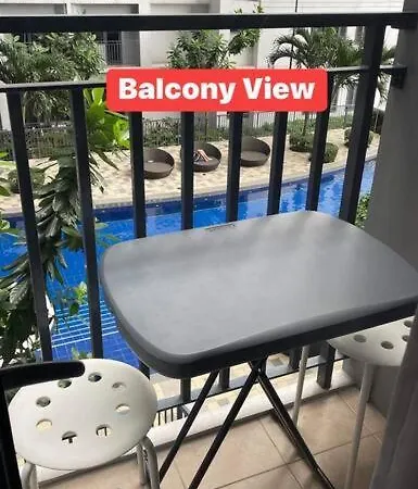 Shore Residence D21 Shortwalk Moa Balconypoolview Manila Exterior photo