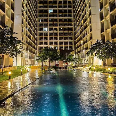 Shore Residence D21 Shortwalk Moa Balconypoolview Manila Exterior photo